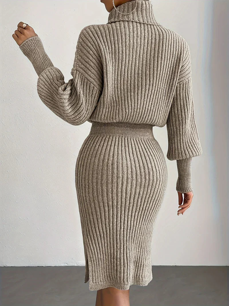 Iza | Gebreide Set met een Top en Rok