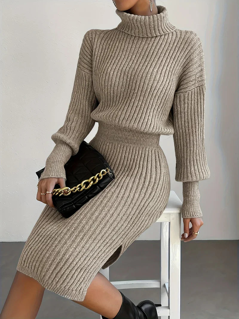 Iza | Gebreide Set met een Top en Rok