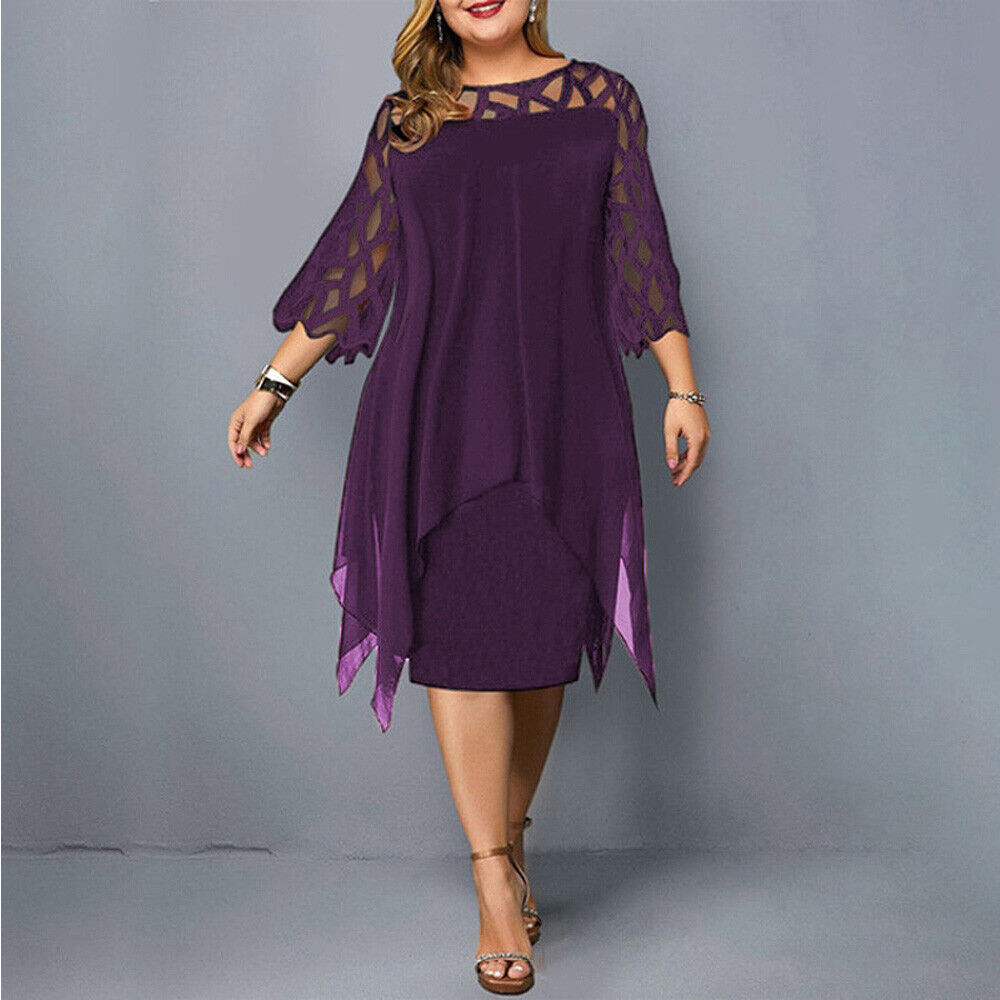 ISABELLE | Elegante Midi-Jurk met Kant – Stijlvol & Comfortabel