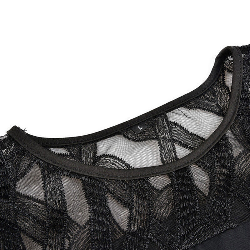 ISABELLE | Elegante Midi-Jurk met Kant – Stijlvol & Comfortabel