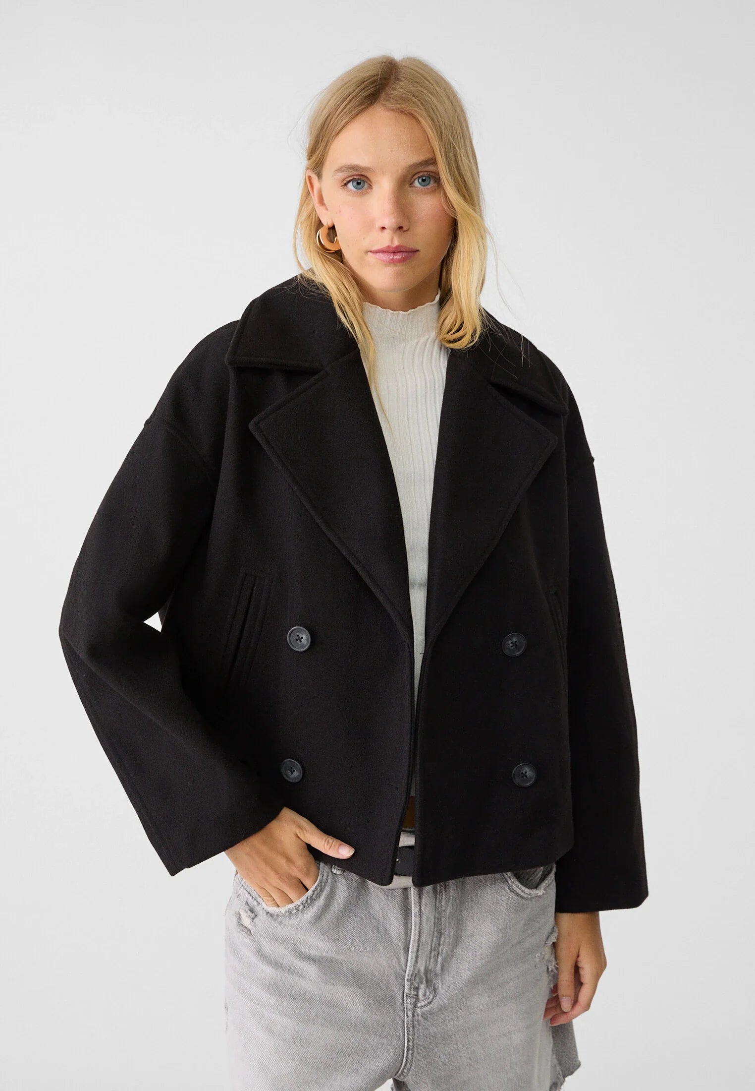 Autumn Vibes Cropped Blazer – Tijdloze Stijl met een Modern Snit